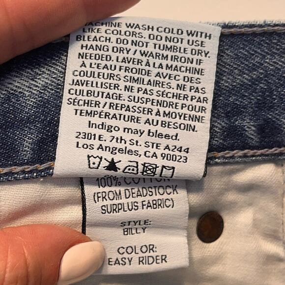 Boyish The Billy High Rise Skinny Jean in Easy Rider 26 NWT Deadstock Di… - Picture 3 of 11